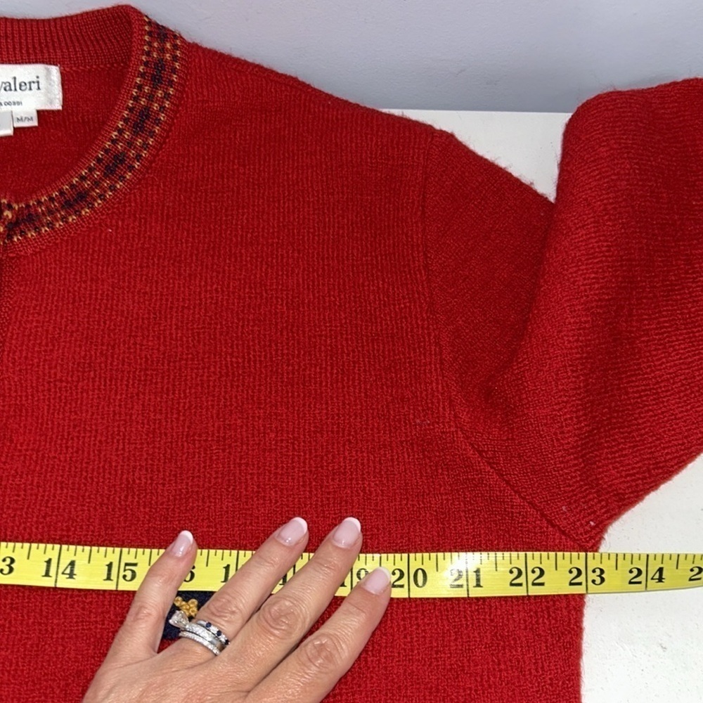 Franco Valeri Vintage Wool Cardigan - Picture 10 of 11